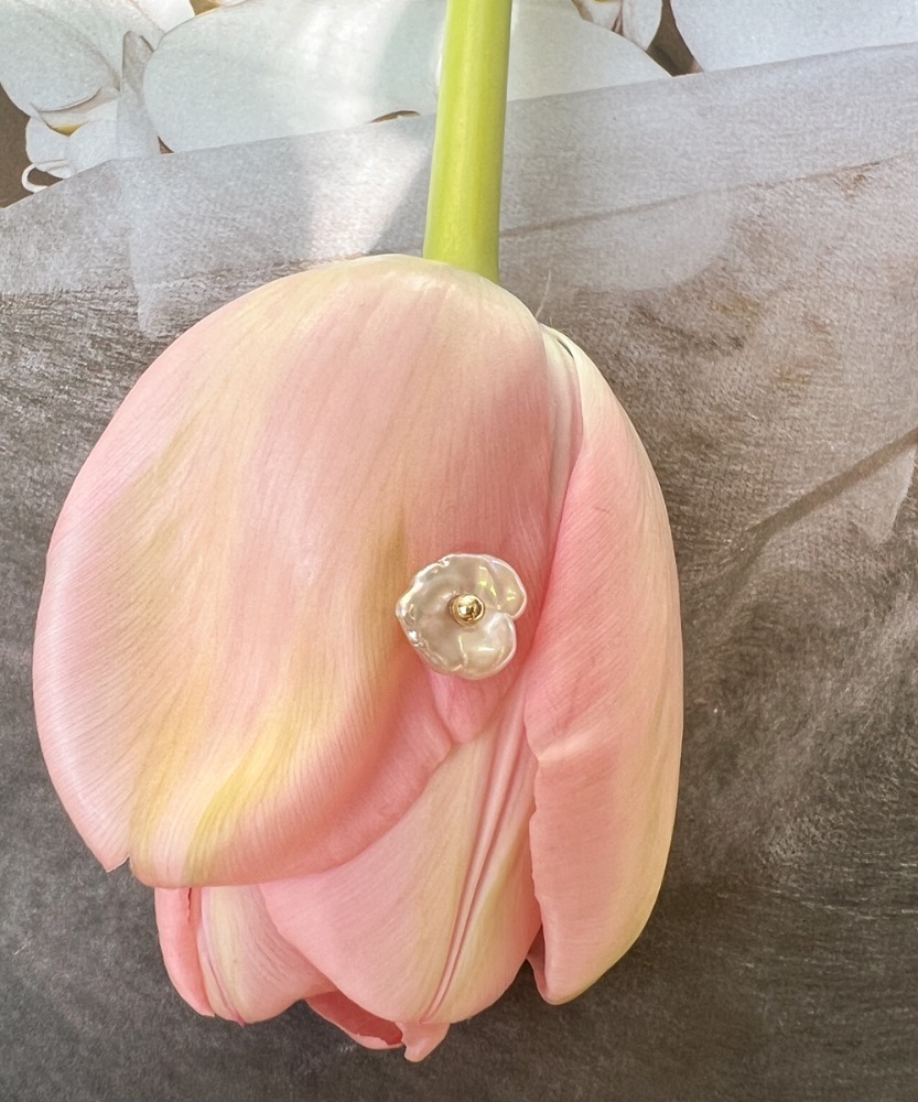 [single] Sea pearl bloosom gold P